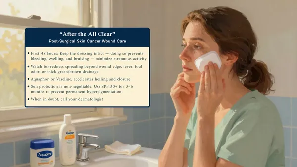 Skin Cancer Awareness Month - After the All Clear – Post-Surgical Wound Care