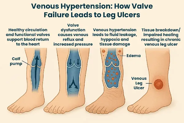 Venous Hypertension and Valve Failure