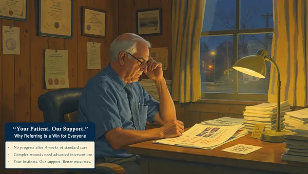 When to Refer to a Wound Center
